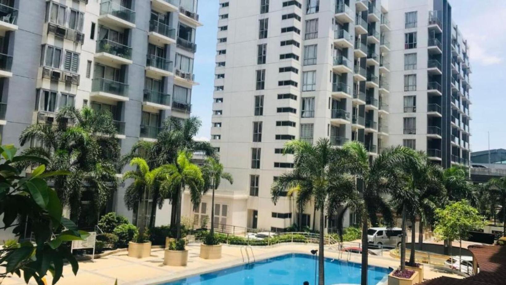One Palm Tree Villas Condominium - Studio 10O With Balcony - Across Terminal 3 Airport Manila Exterior foto