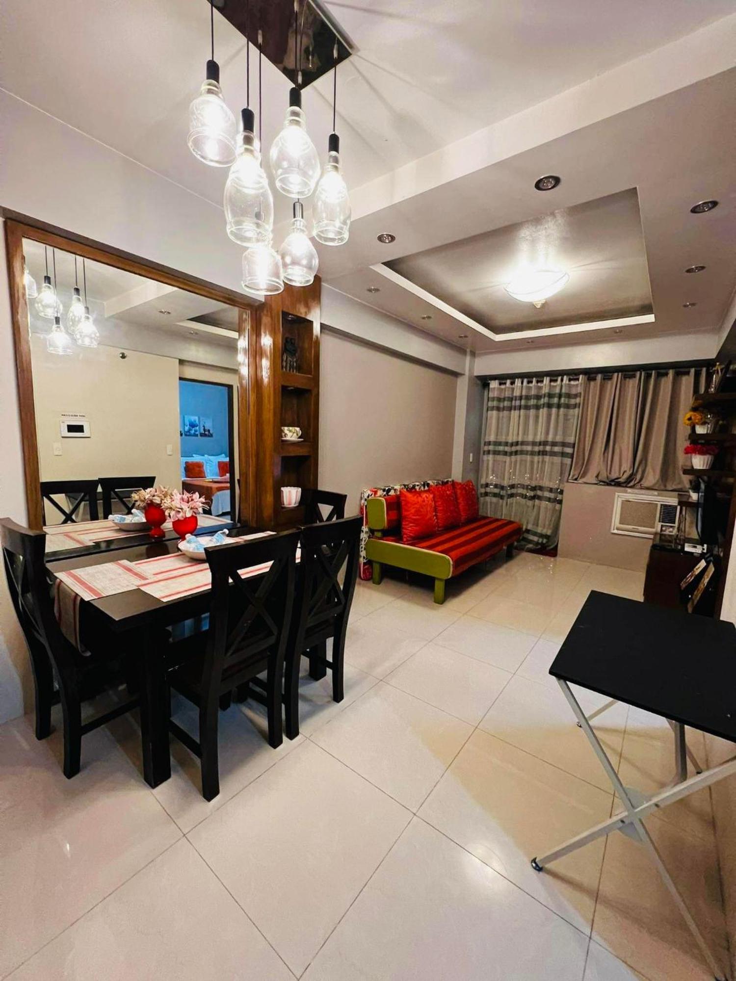One Palm Tree Villas Condominium - Studio 10O With Balcony - Across Terminal 3 Airport Manila Exterior foto